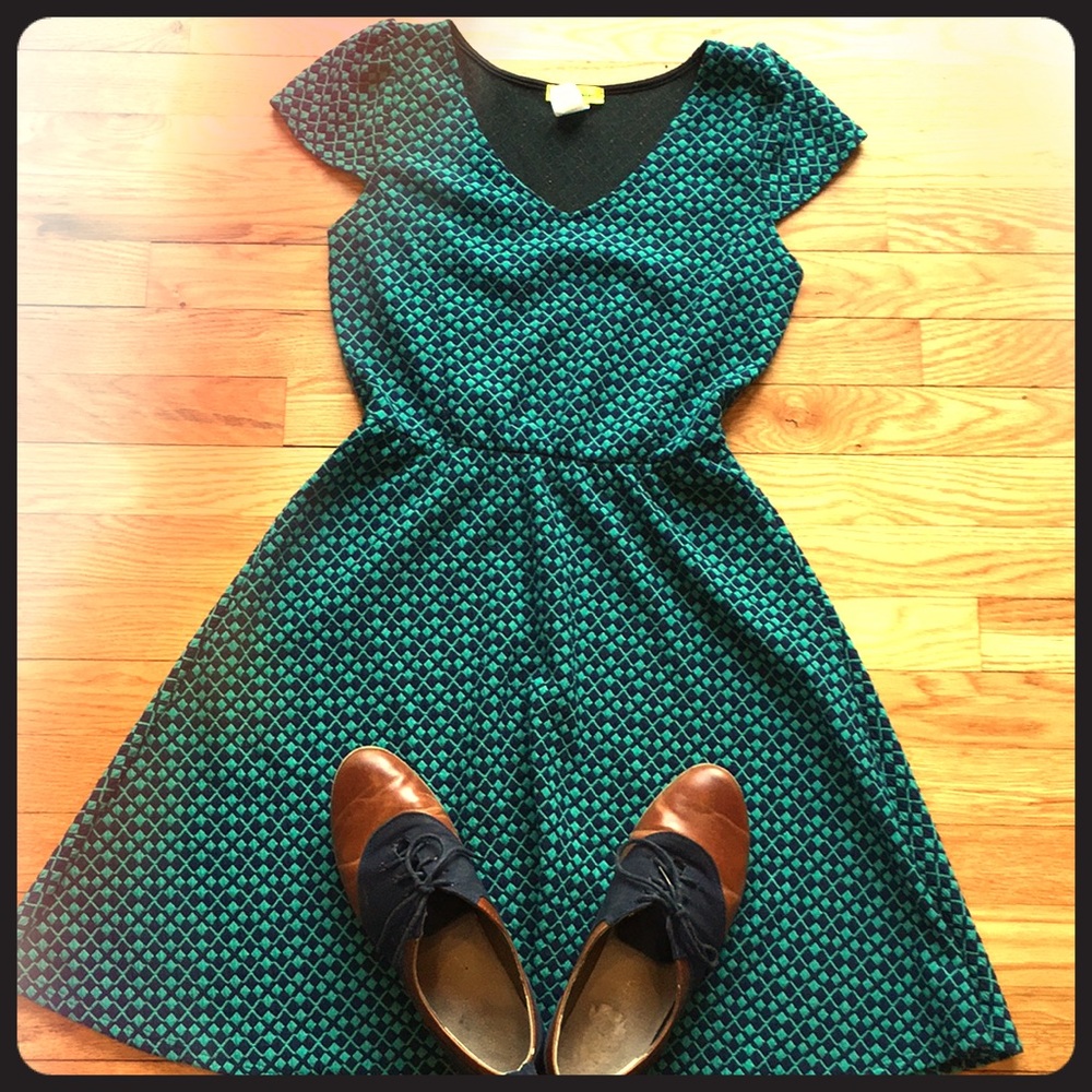 Adorable Check Day Dress